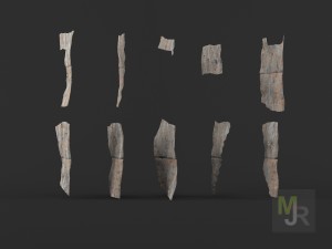 corrugated metal pack 3Dモデル