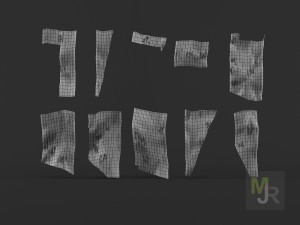 corrugated metal pack 3Dモデル
