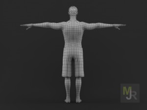 white man 3D 모델