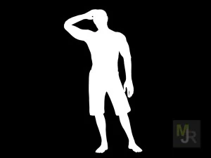 white people pack 3D Model