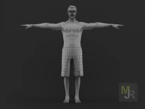 white people pack 3D Model