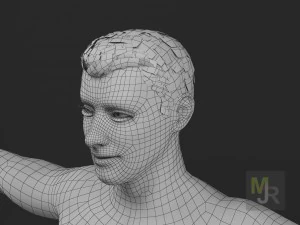 white people pack 3D Model