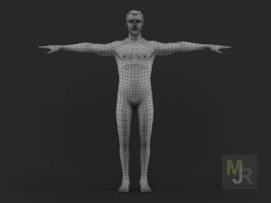 white people pack 3D Model