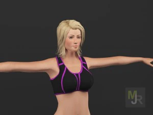 white people pack 3D Model