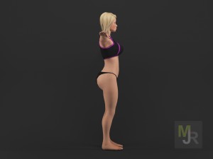 white people pack Modèle 3D