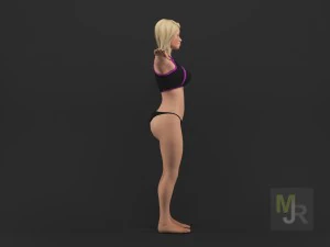 white people pack 3D Model