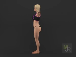 white people pack 3D Model