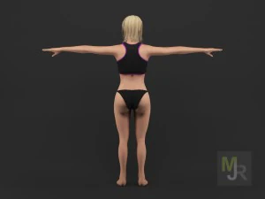 white people pack 3D Model