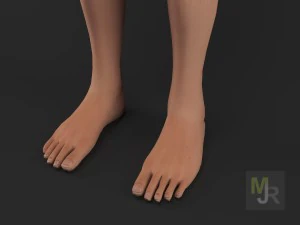 white people pack 3D Model