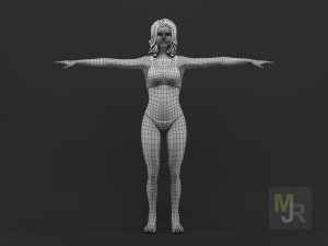 white people pack Modèle 3D