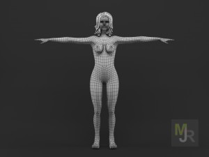 white people pack Modèle 3D