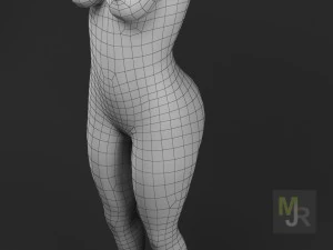 white people pack 3D Model