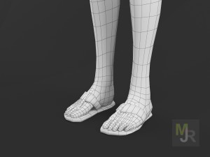 Bikini girl clothes package 3D Model