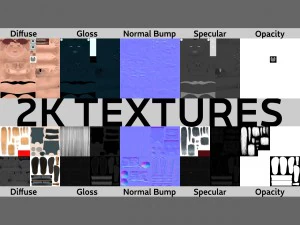 пакет героев мультфильмов1 3D Модель