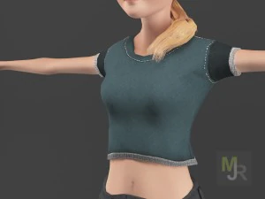 пакет героев мультфильмов1 3D Модель