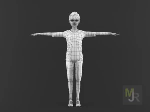 пакет героев мультфильмов1 3D Модель