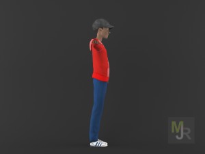 cartoon characters pack1 Model 3D