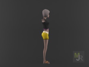 cartoon characters pack1 Model 3D