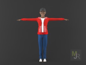 cartoon characters pack3 Model 3D