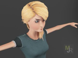 cartoon characters pack3 3D Model
