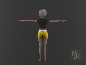 cartoon characters pack3 Model 3D