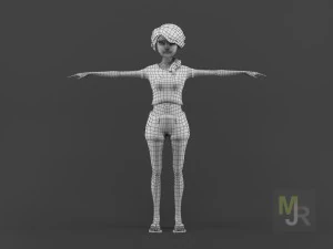 cartoon characters pack3 3D Model