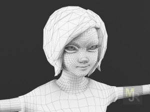 cartoon characters pack3 Model 3D