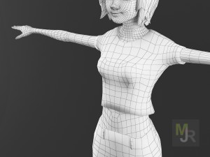 cartoon characters pack3 Model 3D