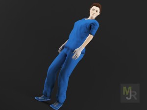 nurse woman1 Model 3D