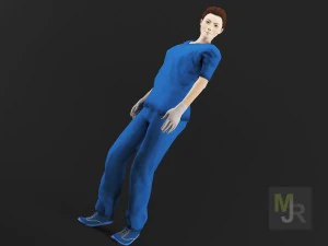 nurse woman1 3D Model
