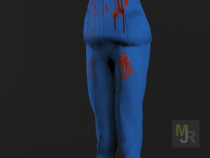nurse woman1 Model 3D