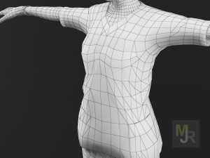 nurse woman1 Model 3D