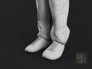 nurse woman1 3D Model