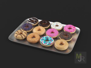 donuts pack1 3D Model