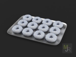 donuts pack1 3D Model