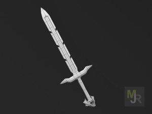 sowrd elf1 3D-Modell