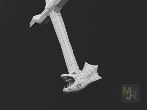 sowrd elf1 3D-Modell