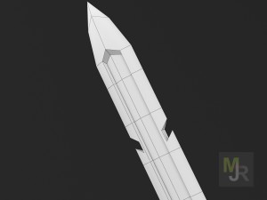 sowrd elf1 3D-Modell