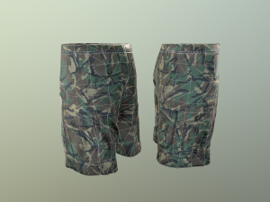 camouflage pants 1 3D मॉडल