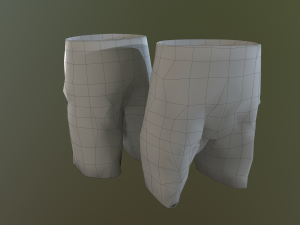 camouflage pants 1 3D मॉडल