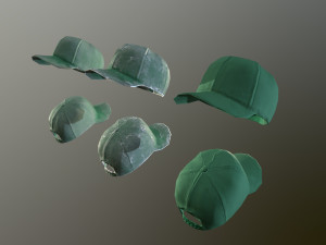 caps pack 1 3D मॉडल