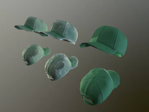 caps pack 1 3D Model