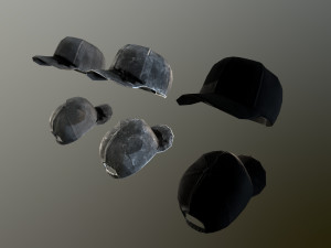caps pack 1 3D मॉडल