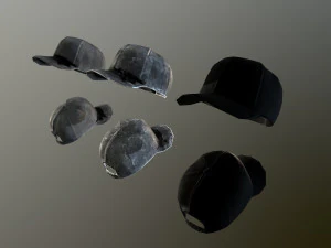 caps pack 1 3D Model