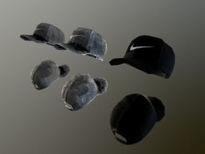 caps pack 1 3D मॉडल