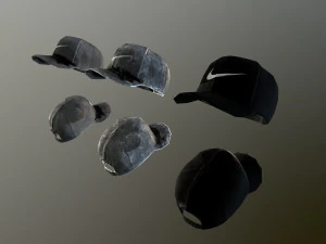 caps pack 1 3D Model
