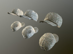 caps pack 1 3D मॉडल