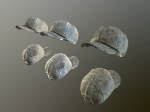 caps pack 1 3D Model