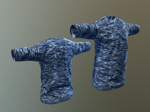 camouflaged shirts 3D Модель