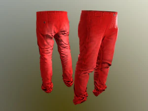 pants loose fit pack 3D Model